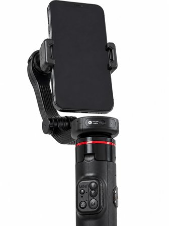 Mey İthalat® Akıllı Takipli Gimbal Selfie Stick Profesyonel Video Çekim Stabilizatörü Uzayabilir Tripod Bluetooth Kumandalı
