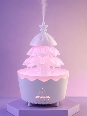 Mey İthalat Şans Ağacı 250 ML Ultrasonik Hava Nemlendirici RGB Işıklı Aroma Difüzörü