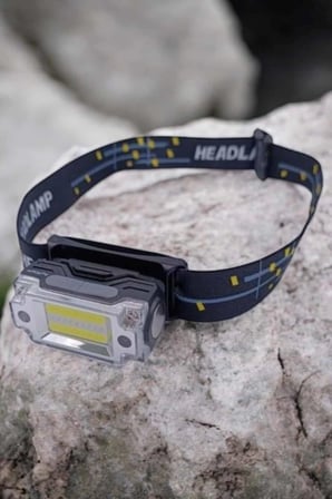 Kafa Lambası Led Fener Pratik Taşınabilir Ayarlanabilir USB Şarjlı
