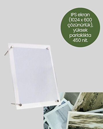 CEYLAN ADAM 1024x600 Çözünürlüklü 7 İnç Dijital Görüntü Çerçevesi – Canlı ve Net Ekran