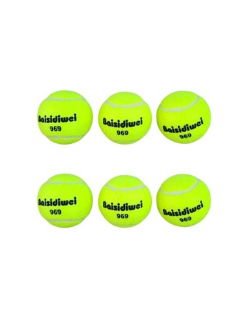 6’lı Tenis Topları Seti Spor ve Eğlence İçin İdeal Performans