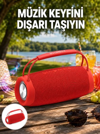 Mey İthalat Çevreleyen Sesli RGB Destekli Kablosuz Taşınabilir Hoparlör Yeni Nesil