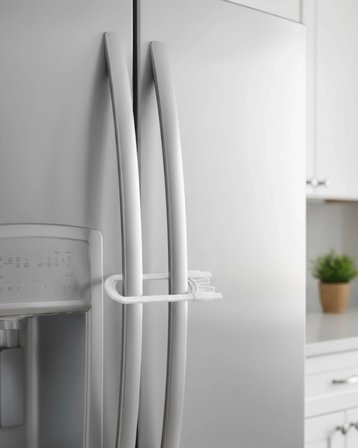 Mey İthalat® 4 Adet Çok Amaçlı Dolap Kilidi Bebek ve Çocuk Koruması İçin Güvenli Çözüm