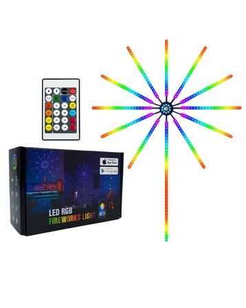 Mey İthalat Akıllı RGB LED Duvar Lambası Kumandalı ve Uygulama Kontrollü Yeni Nesil