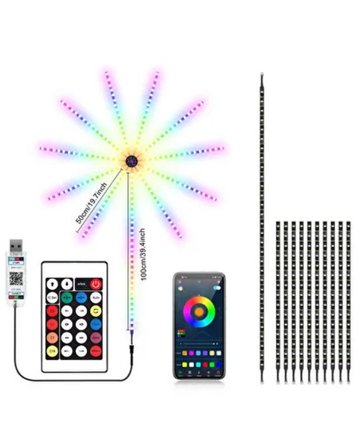 Mey İthalat RGB LED Duvar Dekoru Sökülebilir Kollu Işık Sistemi Yeni Nesil