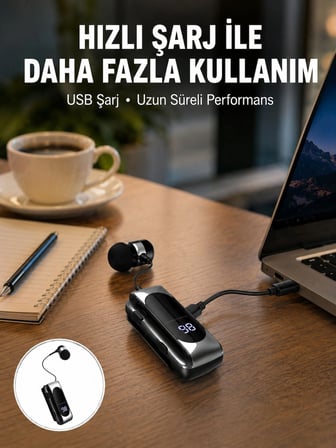 Mey İthalat Uzun Pil Ömürlü Kablosuz Kulaklık – 25 Saat Konuşma ve Müzik Süresi Yeni Nesil