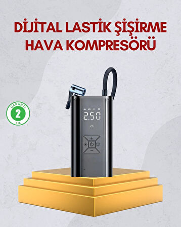 CEYLAN ADAM Kablosuz Kullanımlı Dijital Kontrollü Taşınabilir Şişirme Cihazı