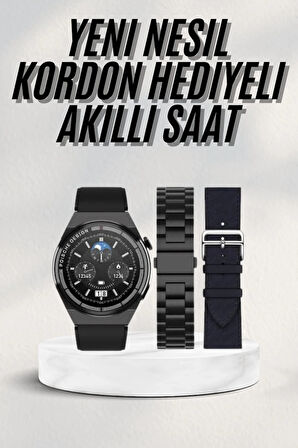 CEYLAN ADAM En Çok Tercih Edilen Akıllı Saat Amoled Ekran Nabız Sensörü GPS Uyumlu Adımsayar