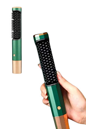 CEYLAN ADAM Üflemeli Saç Düzleştirici Fön Tarak Yüksek Isı Ayarlı İyon Özellikli