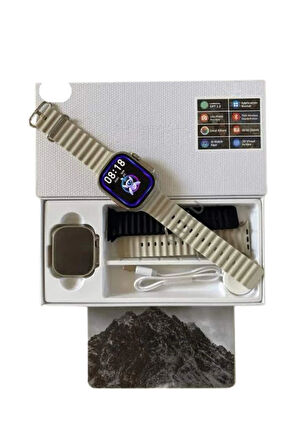 CEYLAN ADAM Akıllı Saat Çok Fonksiyonlu Unısex Sosyal Medya Girişli Bluetooth Bağlantılı