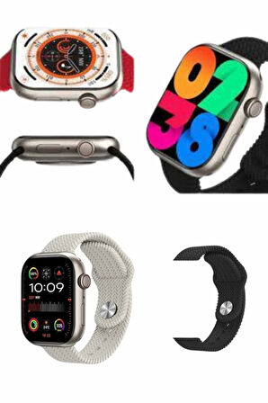 CEYLAN ADAM Akıllı Kol Saat Amoled Ekran Android ve İOS Uyumlu Arama Konuşma