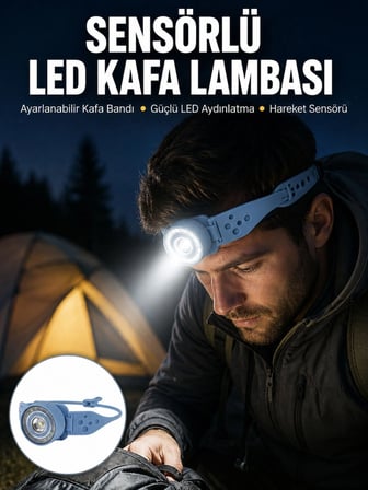 Mey İthalat Uzun Pil Ömürlü Kamp ve Dağcılık Kafa Lambası Yeni Nesil