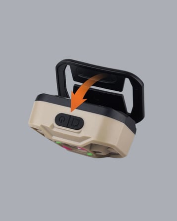 Mey İthalat® Şarjlı Wave Sensörlü LED Kafa Feneri Outdoor Kullanım Yeni Nesil