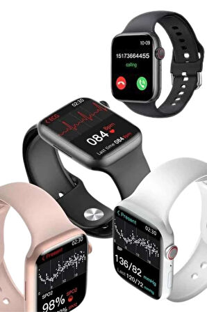 CEYLAN ADAM Plastik Kordonlu Kalp Atışı Uyku Takibi ve Çağrı Cevaplayabilen Akıllı Saat