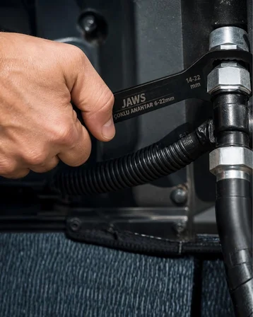 Mey İthalat® Evrensel Çok Amaçlı Anahtar 6 22 mm İnç ve Metrik Uyumlu Güçlü Tork Performansı