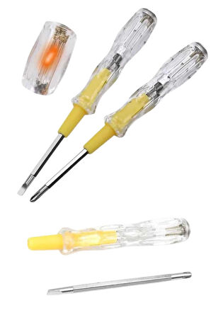 CEYLAN ADAM Kontrol Kalemi Çift Taraflı Uçlu Elektrik Akım Test Cihazı