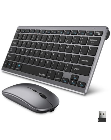 Kablosuz Bluetooth Klavye Mouse Seti Şarjlı Tablet Laptop Uyumlu