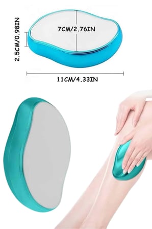 Mey İthalat® Kristal Epilasyon Aleti Tüy Dökücü Tüy Silgisi Crystal Eraser