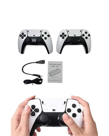 Mey İthalat® 20600 Oyunlu Retro Oyun Konsolu Kablosuz Joystick Yeni Nesil