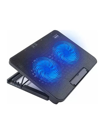 Notebook Soğutucu Fanlı Stand USB Portlu 8 Kademe Laptop Sehpası