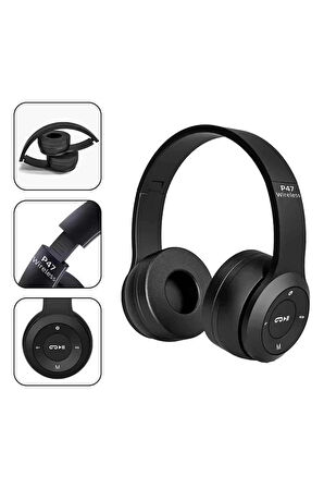 CEYLAN ADAM Kulak Üstü Bluetooth Kulaklık Yüksek Ses Kaliteli Ayarlanabilir