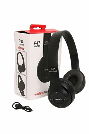 CEYLAN ADAM Wireless 5.0 Bluetooth Kablosuz Kulaklık ANC Özellikli Kulak Üstü Ayarlanabilir