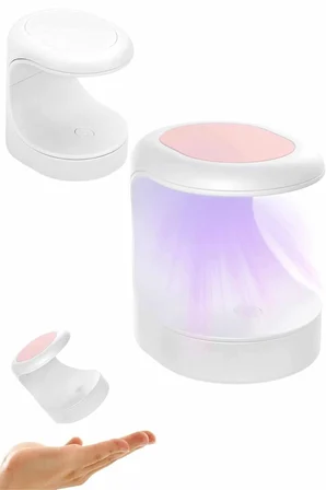 Mey İthalat Protez Tırnak Kurutucu Kalıcı Oje Led Oje Kurutucu UV Işınlı Taşınabilir Yeni Nesil