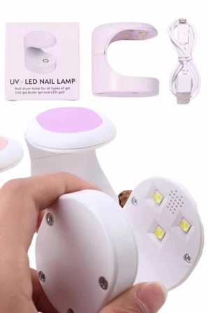 Mey İthalat® Kalıcı Oje Protez Tırnak Uv Led Kuturucu Oje Jel Tırnak Kurutucu