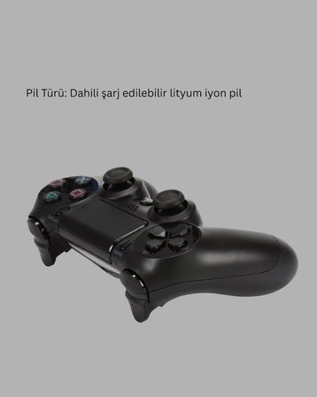 Mey İthalat PS4 Uyumlu Kablosuz Oyun Kolu – Titreşimli, Şarjlı ve Ergonomik Yeni Nesil