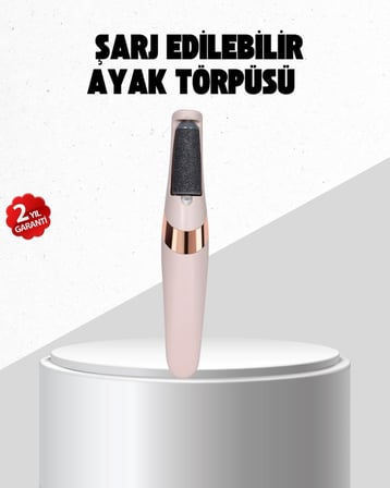 Mey İthalat® USB Şarjlı Ayak Törpüsü Nasır Temizleyici Elektrikli