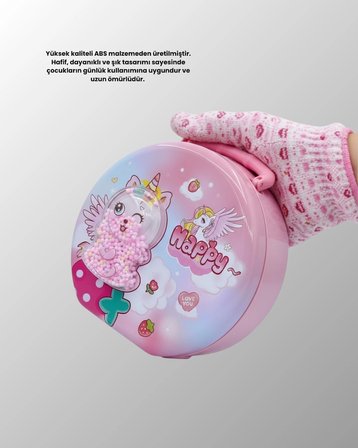 Mey İthalat® Mini Çocuk Para Kasası Güvenli Kilitli Birikim Kutusu