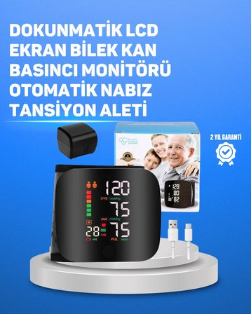Mey İthalat® Bilek Tipi Dijital Tansiyon Ölçüm Cihazı