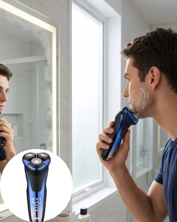 Mey İthalat® Çok Başlıklı Elektrikli Tıraş Makinesi Hassas Kesim Erkek Bakım Makinesi