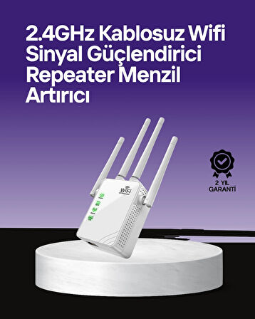 CEYLAN ADAM WPS Destekli 2.4GHz + 5GHz WiFi Sinyal Güçlendirici