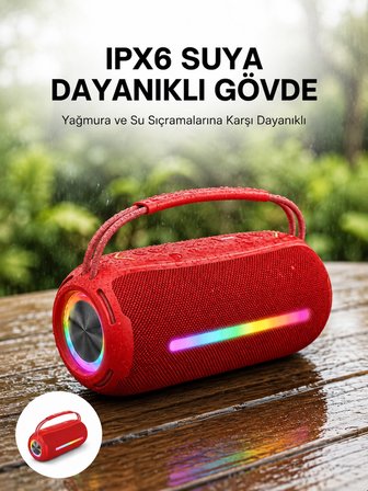 Mey İthalat IPX6 Suya Dayanıklı Açık Hava Hoparlörü