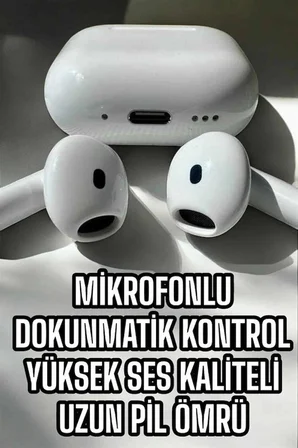 Mey İthalat Kablosuz Bluetooth Kulaklık TWS ANC Özelliği Yüksek Ses Kaliteli Yeni Nesil
