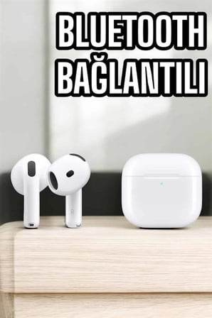 4.Nesil Kaliteli TWS Android ve İOS Uyumlu Mikrofonlu Kulaklık