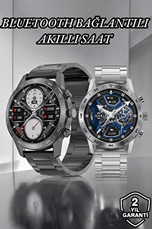 CEYLAN ADAM Suya Dayanıklı Dokunmatik Akıllı Saat Bluetooth 5.0, Sesli Asistan ve Sağlık Takibi