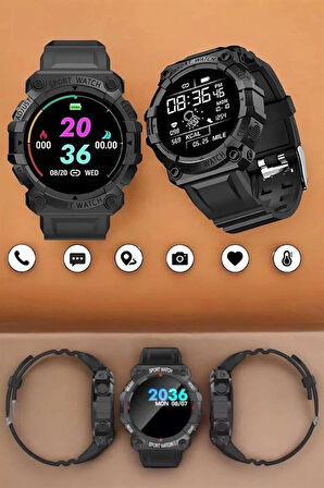 CEYLAN ADAM Unisex Tasarımıyla Klasik ve Spor Kombinlere Uygun Akıllı Saat