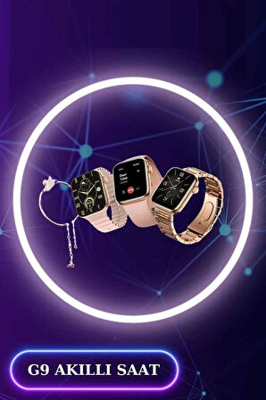 CEYLAN ADAM 3 Kordonlu Dokunmatik Ekran Akıllı Saat ve 2.Nesil Kablosuz Bluetooth Kulaklık ANC/ENC