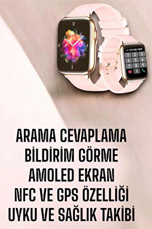 CEYLAN ADAM Akıllı Saat Kadınlara Uyku Ve Sağlık Takibi Yapabilen Bileklik Hediyeli