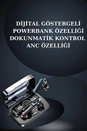 CEYLAN ADAM Dijital Göstergeli Powerbank Bluetooth Kulaklık ve Yeni Nesil Amoled Ekran Akıllı Saat