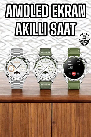 CEYLAN ADAM Akıllı Saat Sesli Görüşme Uyku ve Sağlık Takibi NFC Uyumlu