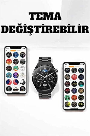 CEYLAN ADAM Akıllı Saat Uyku Ve Sağlık Takibi Bildirim Görme Arama Cevaplama