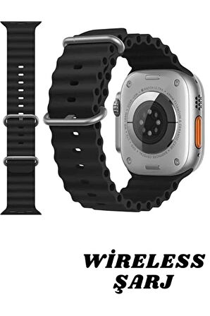 CEYLAN ADAM Akıllı Saat Bluetooth Bağlantılı NFC ve GPS Uyumlu Nabız Ölçer Sesli Görüşme