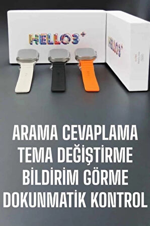 CEYLAN ADAM Akıllı Saat Yeni Nesil Sesli Asistan Uyku ve Sağlık Takibi Adımsayar