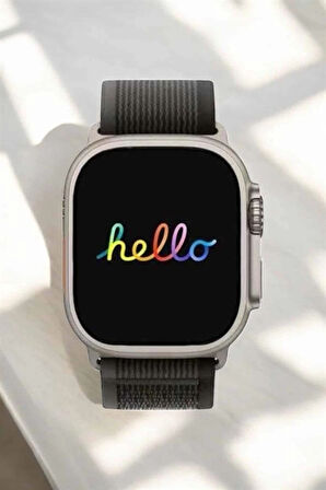 CEYLAN ADAM Akıllı Saat Yeni Nesil Sesli Asistan Uyku ve Sağlık Takibi Adımsayar