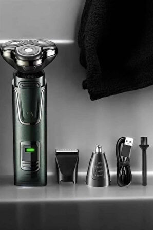 CEYLAN ADAM 3 Başlıklı Profesyonel Saç ve Sakal Bakım Seti Vücut, Burun ve Kulak Tüy Alma