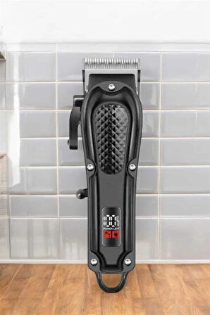 CEYLAN ADAM Sıfır Tıraş Makinesi Dijital Göstergeli Paslanmaz Çelik Bıçaklı Taşınabilir