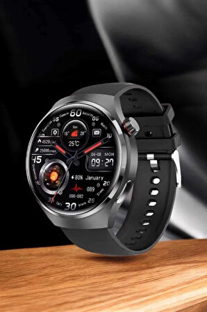 CEYLAN ADAM Akıllı Saat Nabız Sensörlü Bildirim Görebilen Spor Modları GPS Takibi